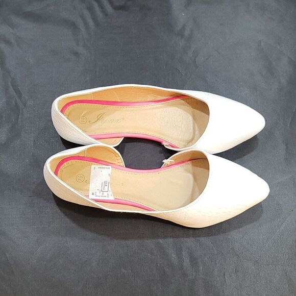 LYNX POINTED TOE D'ORSAY SLIP-ON WOMEN"S FLAT - Picture 9 of 13